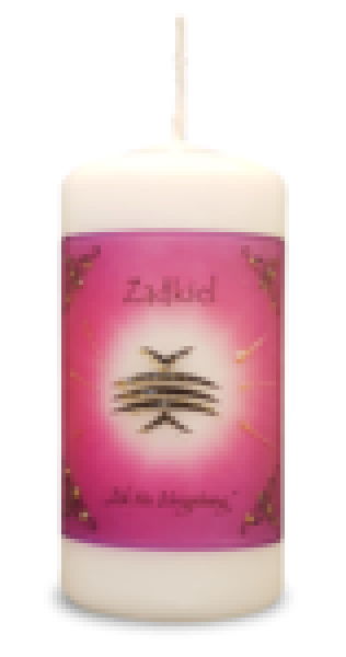 Engelalm Energiekerze klein „Zadkiel“ – Loslassen (10 x 5 cm)